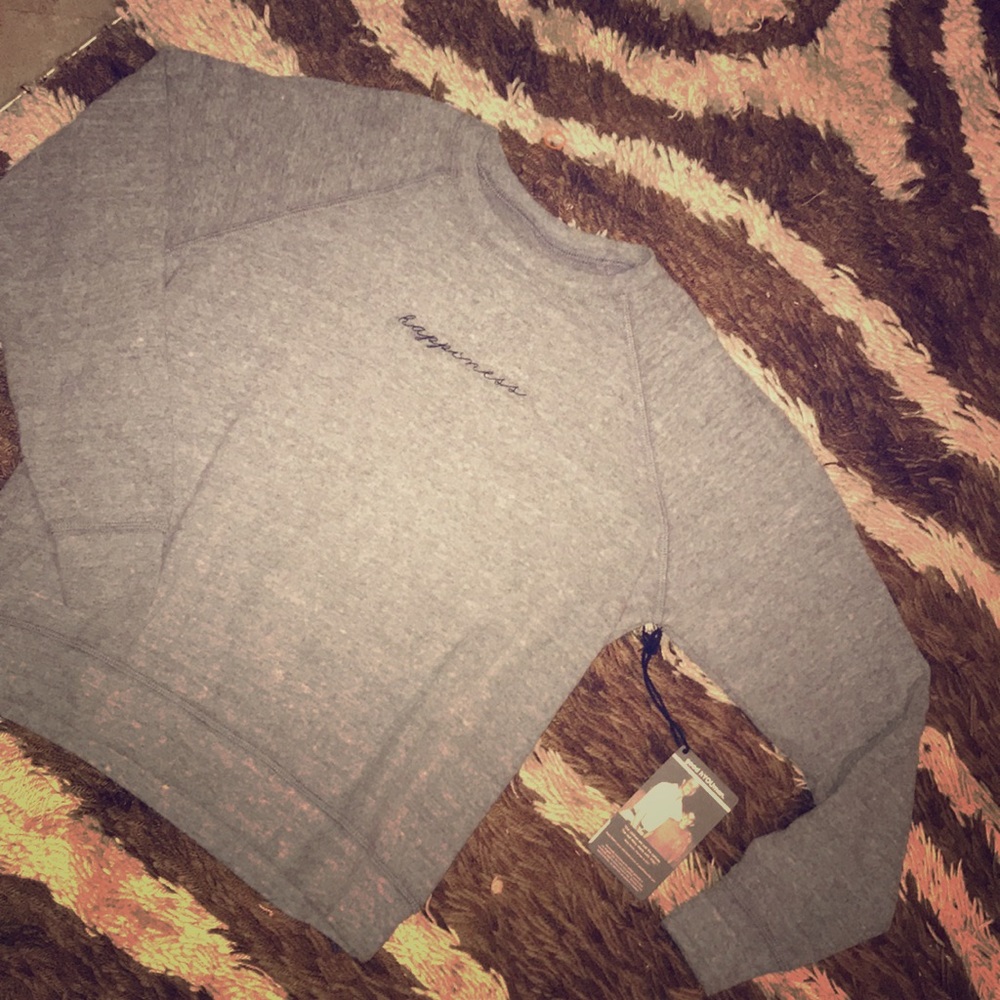Good hYOUman sweatshirt NWT so soft “HAPPINESS”